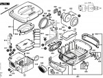 Bosch 3 603 C41 070 VENTARO 1400 All Purpose Vacuum Cleane 230 V / GB Spare Parts VENTARO1400